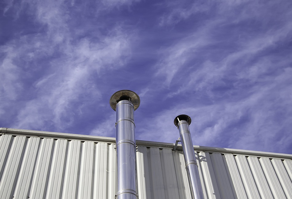 bouche fumee industrie